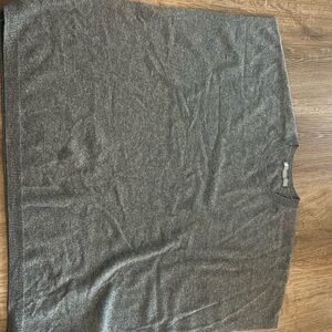 Ladies Cashmere cap sleeve open side sweater